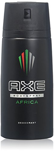 Axe Deodorant Body Spray Africa Mens Fragrance 150ml 5.07oz (3 Pack, Africa)