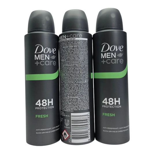 Dove Fresh Care Men + Care 48 Hours Antiperspirant, 5.07oz / 150ml