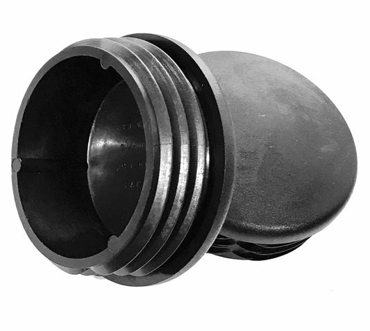 (Pack of 2)-3" OD (76.1 mm) ROUND Plastic CAP PLUGS (6-10 Ga - Fits ID 2.59" to 2.73") Flex Ridges | Impact Resistant LDPE Light Domed Top CAP | Fence Post Slide Inserts | Fitness Eqpt End Caps