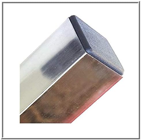 SBD's 1-3/4 - ( 1.75" Square Plastic ) Plug, 10 14 Ga Inside ID 1.49"-1.58" Tubing End Cap By Caplugs