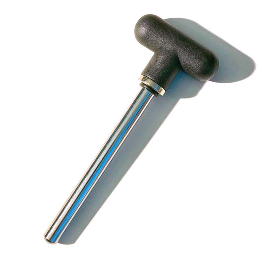 SB Distribution Ltd. Magnetic Pin, Tensile (3/8" Dia 3-1/4" Locking Space) w/Black T Handle Knob - Universal Weight Stack Replacement SELECTOR Key | Detent Hitch Locking PINS (Qty 1)