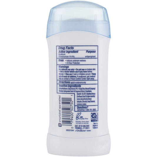 DOVE DEODORANT STICK 2.6 OZ SOLID FRESH