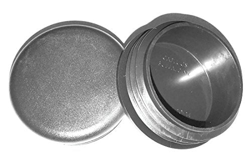 2-1/4" CAPLUGS -(10-14 Ga 1.99"-2.08" ID - 2.25 Inch OD) Round Black Plastic End Caps | Office and Patio Furniture Finishing caps | Fitness Eqpt End Caps | Fencing Post Inserts