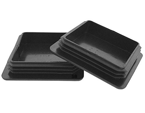 3 " Square TUBING END Cap Plug - Quantity of 4
