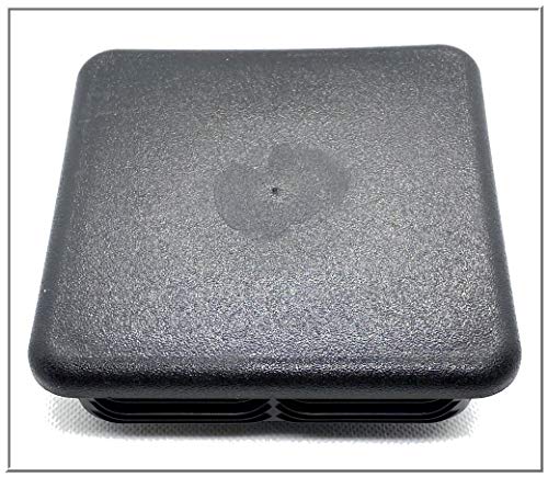 SBDs 5" Plug for Square Tubing (SQR 5-3-10 PE-LD) (.259-.134)" For ID 4.482 X 4.732 Made in USA BY CAPLUGS