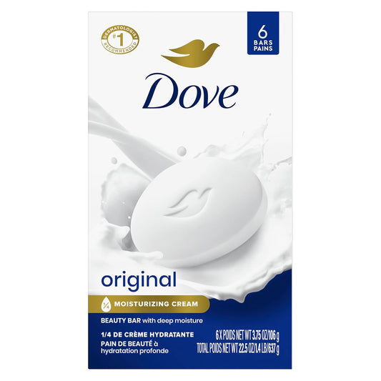 Dove Original / White Cream Bar 4.75 Oz / 135 Gr