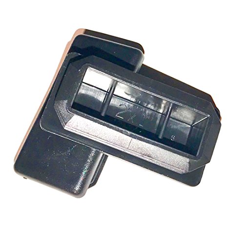 SBDs (Pack of 250) 2"x1" Rectangular (10-14 Ga) Cap Plugs (for ID: L 1.72"-1.83" W 0.73"-0.83") Plastic Finishing LDPE End Caps