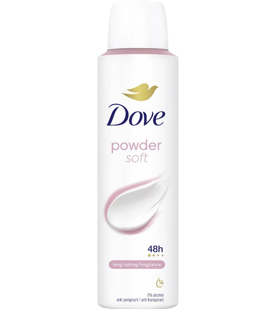 Dove Powder Soft Antiperspirant Deodorant 150ml /5.07oz