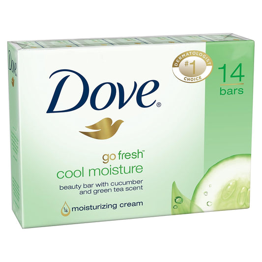 Dove Go Fresh Fresh Touch With Cucumber & Green Tea Scent By Dove for Unisex 4.75Oz X 135Gm Bar Soap