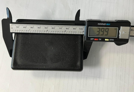 SBD's 4" x 3" Rectangular Cap Plugs (6-8 Ga Steel (Fits 3.60"-3.67" L- 2.60"-2.67" W ID) | Heavy Duty Lamp Post - FENSING Pole Insert. Fitness Equipment End Caps.