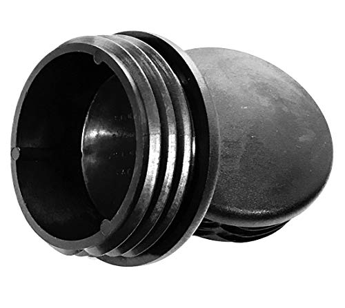 SBD's 3" OD ROUND Plastic CAP PLUGS (6 - 10 Ga - Fits ID 2.59" to 2.73") Flex Ridges | Heavy Duty, Impact Resistant LDPE Top CAP | Fence Post Slide Inserts | Fitness Eqpt End Caps