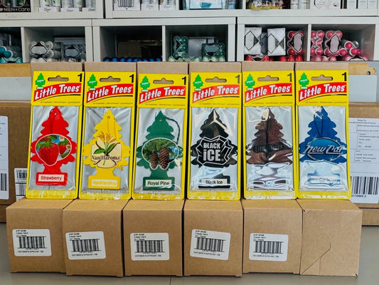 LITTLE TREES Car Air Freshener | Hanging Paper Tree for Home or Car |CLASSIC 24 PACK ASSORTMENT | NEW & POPULAR SCENTS 6 VARIETIES x 4 = 24PK