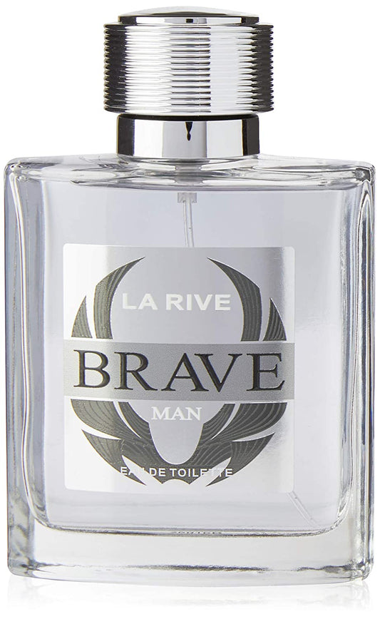 La Rive ambrmlr34s 3.4 oz Mens Brave Eau De Toilette Spray