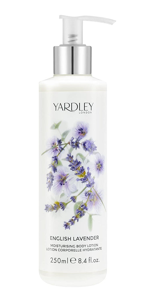 Yardley London Moisturising Body Lotion for Women, English Lavender, 8.4 Ounce