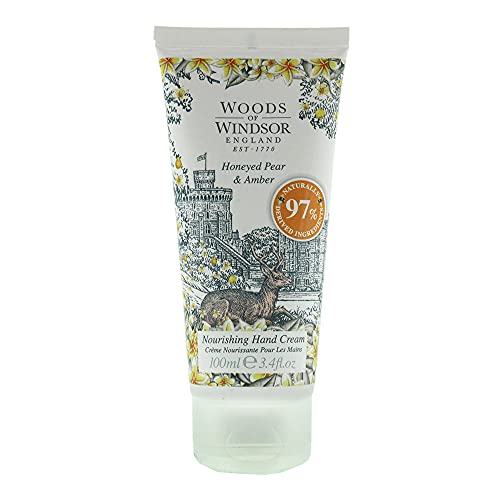 Woods of Windsor Honeyed Pear & Amber Nourishing Hand Cream 3.4 fl.oz