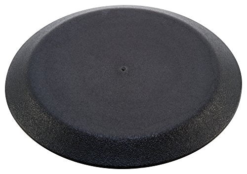 Caplugs QSI425SQ1 Plastic Button Plug with Flush Type Heads. BPF-SI-425-S, PE-LD, Hole Size 4.00" Metal Thickness .05-.10", Black (Pack of 80)
