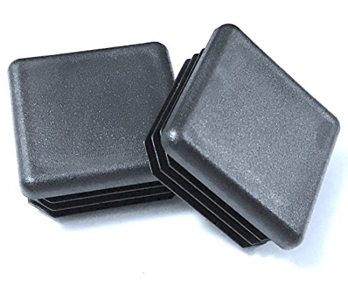 SBD's 1-3/4 - ( 1.75" Square Plastic ) Plug, 10 14 Ga Inside ID 1.49"-1.58" Tubing End Caps