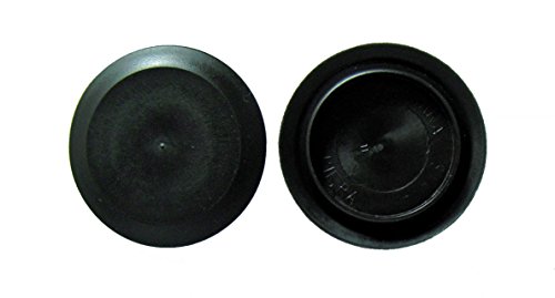 3/8" 0.375 inch Flush Mount Black Plastic Body and Sheet Metal Hole Plug Qty 1
