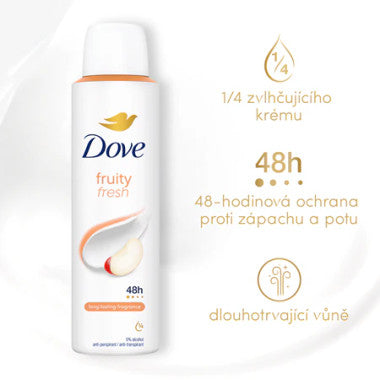 Dove Fruity Fresh 48h Antiperspirant Deodorant Spray 150ml / 5.07 Ounce