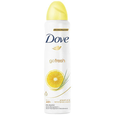 Dove Grapefruit & Lemongrass Go Fresh Deodorant Spray 150ml
