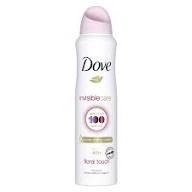 DOVE Floral Touch DEODORANT SPRAY 250 ML / 8.45 OZ Invisible Care