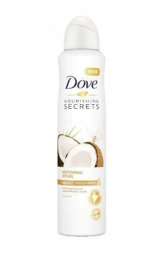 DOVE COCONUT & JASMINE FLOWER DEO SPRAY 250 ML / 8.45OZ