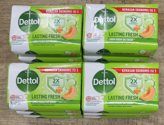 Dettol Lasting Fresh Antibacterial Bar Soap – 100g