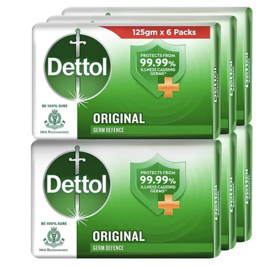 Dettol Original Soap Bar 100g Gentle Germ Protection and Freshness