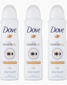 DOVE INVISIBLE DRY DEODORANT SPRAY 150 ML / 5.07 OZ WOMEN