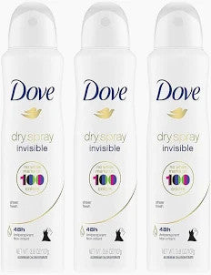 Dove Invisible Dry Women Deo Spray 250 ML / 8.5 OZ