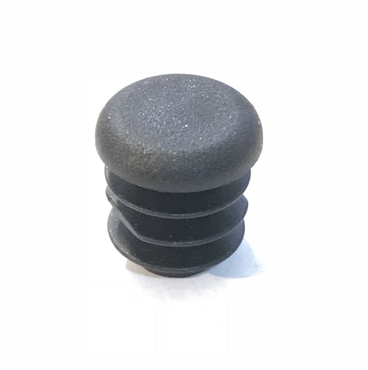 (Pack of 100) 1/2" OD Round End Caps (16-18 Ga - 0.37" - 0.40" (ID) Inside Diameter for Tube Covers || 0.50 Round Inch Sliding Inserts | Furniture Chair/Table Leg Caps | Fitness Eqpt End Caps | by SBD