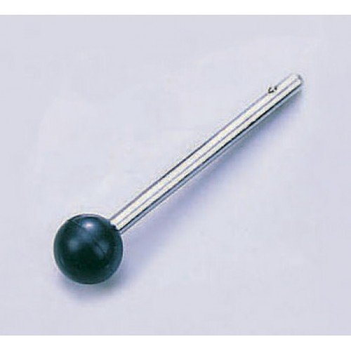 SBDs Pin, Tensile - (3/8" Dia 2-1/2" Locking Space) Universal Weight Stack Replacement PIN | Various Size Locking Space Detent PINS w/Round Black KNOB - Chrome Plated Steel Shaft