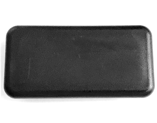 (Pack of 10) 3" x 1" Rectangle Plugs (10-14 Ga) for ID: 2.732 to 2.834" L n 0.732 to 0.834" W | Fencing Post Finishing Inserts | Fitness Eqpt End Caps | by SBD