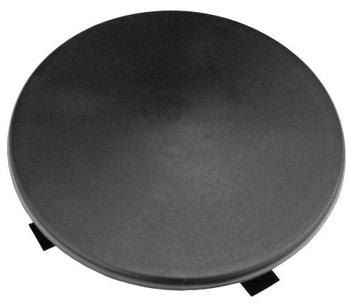 6-3/4" Round Light Pole Top Cap- Black Plastic