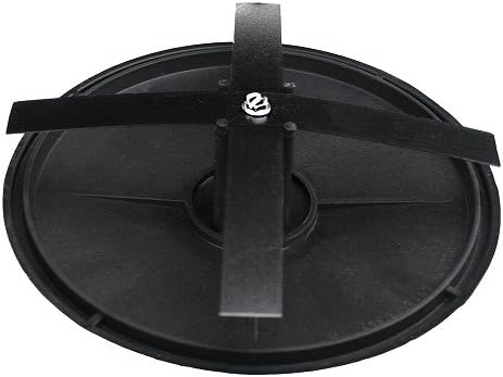 SBDs 4” Round Pyramid Black Light Pole Top Caps |Glass-Reinforced Polyester | Snap on Plugs for Fencing, Flag Poles, Goal Posts, Mail Box | Made in USA