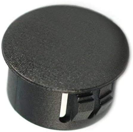 1-1/4" ID Hole Knockout Locking Plugs for Panels - Nylon Plastic 1.25 Inch ID Round 1-3/8" Head Diameter - for Panel Thickness .016" - .125" | Body n Sheet Metal Hole Plug | by SBD (50)