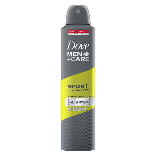 Dove Sport Active Fresh Men + Care Anti-perspirant  250ml / 8.45oz