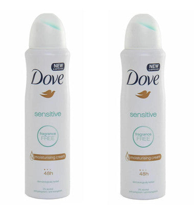 Dove Sensitive Deodorant 150ml/5.0 Oz 48Hours