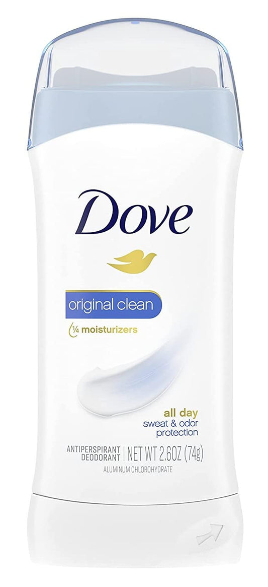 DOVE DEODORANT STICK 2.6 OZ IS ORIGINAL CLEAN