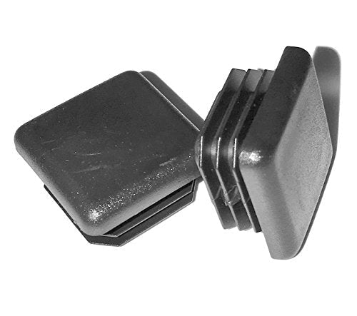SBD's 7/8" Square Snap-On Plastic Tubing Plug, 14 - 20 Ga .083 – .035" ID Furniture Chair/Leg Pipe Tube Cover Insert