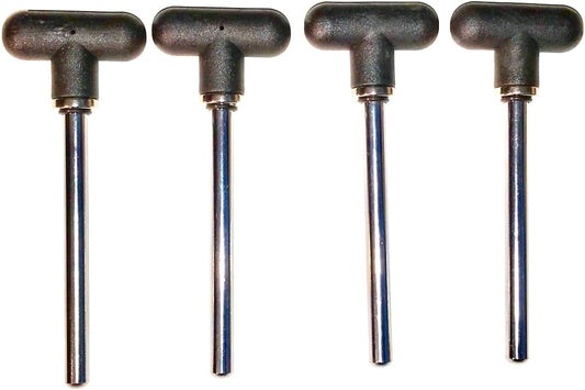 Magnetic Pin, Tensile (3/8" Dia 5-1/2" Locking Space) w/Black T Handle Knob- Universal Weight Stack Replacement SELECTOR Key | by SBD