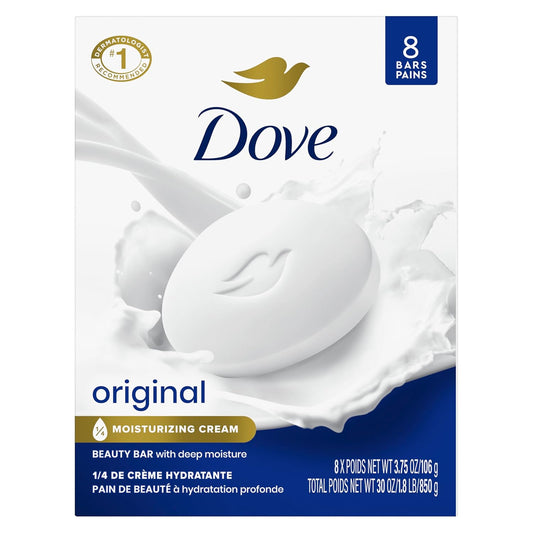 Dove Original / White Cream Bar 4.75 Oz / 135 Gr