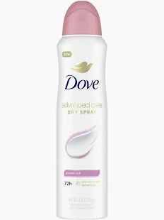 Dove Talc Soft Deodorant Spray for Women 150ml