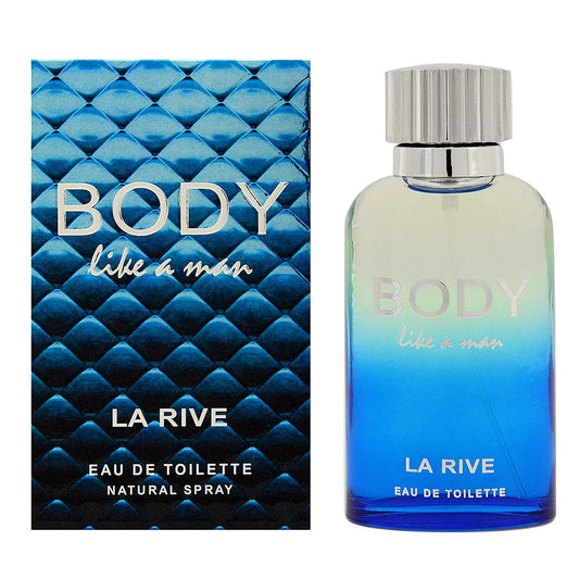 BODY LIKE A MAN/LA RIVE EDT SPRAY 3.0 OZ (90 ML) (M)