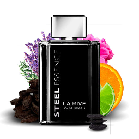 La Rive Steel Essence by La Rive Eau De Toilette Spray 3.3 oz Men