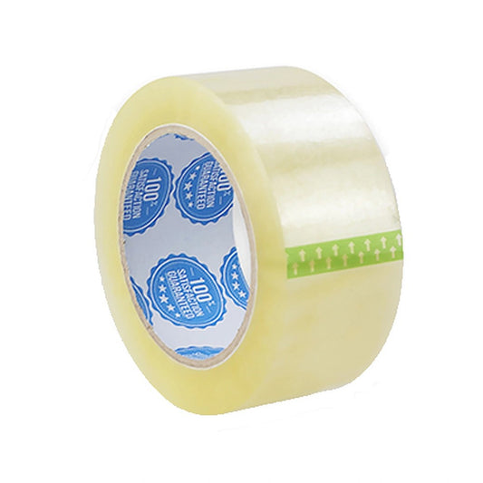 SBD® Premium Heavy Duty Packaging Tape Rolls, Clear, 6-Pack | 1.8ml Thick, 110 Yards Each, 3" Core, Carton Sealing for Shipping Moving and Storing