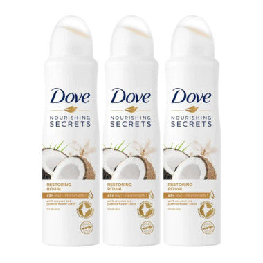 DOVE COCONUT & JASMINE FLOWER DEO SPRAY 250 ML / 8.45OZ