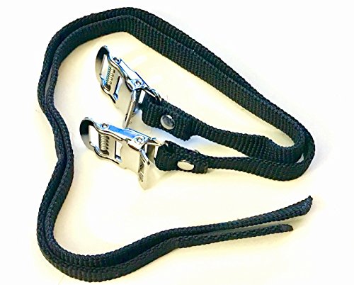 SBD's (Pair) Indore Bikes Pedal Straps | (7/16" W x 17-5/8" L) Aftermarket Replacement Foot Pedal Straps for Indore Exercise Stationary Bike/Bicycle Cycle (LeMond, Startrac, Matrix)