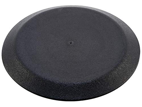 5/8" 0.625 inch Flush Mount Black Plastic Body and Sheet Metal Hole Plug Qty 25