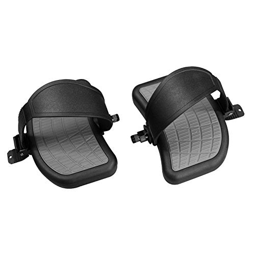 SBD's (PAIR - L R) " BIKE Pedals - Pair 1/2" w/Straps | Large HEAVY DUTY Foot Rest - with Adjustable Ratchet Straps | STARTRAC Bikes OEM# 718-5085-KT or 718-5085 (Aftermarket) Replacement